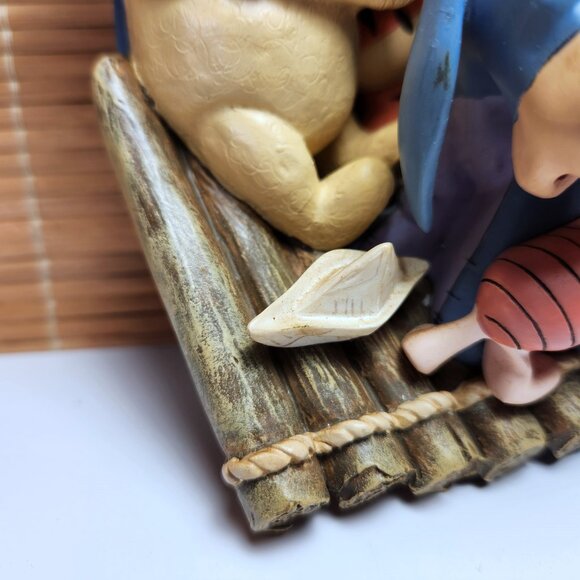 Bradford Exchange Winnie the Pooh Collectible 3D Plate A Grand Day for Sailing - Picture 8 of 11